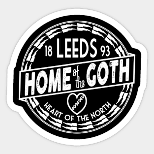 Home of the Goth Sticker